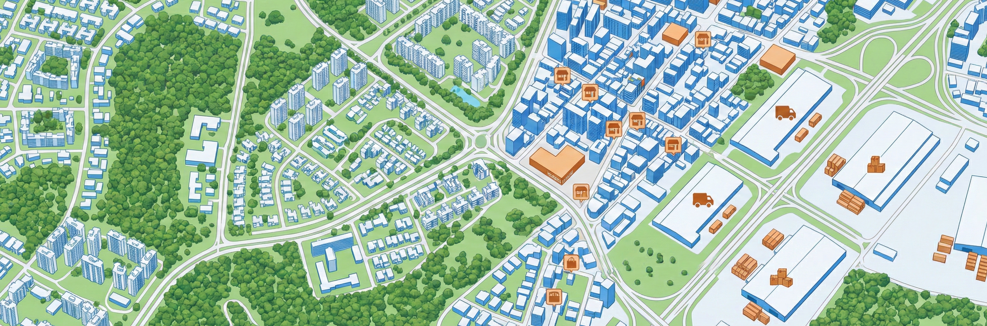 UrbanCarriers Go city delivery visual