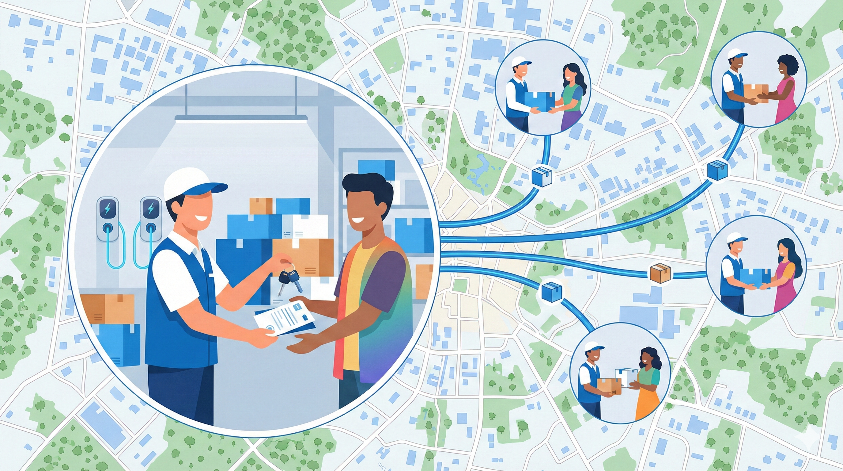 Local business dispatch